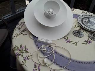 loftslampe ø 50 halogen med omformer
