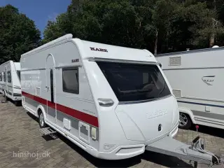 2022 - Kabe Ametist 560 XL KS KING SELECTION   Lækker Vintervogn fra Svenske Kabe med  fransk dobbeltseng fra Hinshøj Caravan