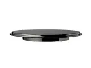4 stk. Kagefad med fod sort 310 mm Melamin