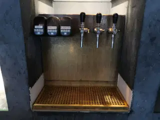 Taphane Anlæg - inkl. Tefcold BA20H backbarkøler