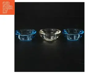Glas stearinlys holder fra IKEA (str. Ø 8 cm)