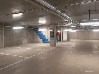 Parkering til leje i Postbyen i centrum af København.