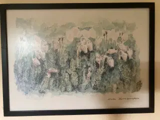 Litografi fra kunstneren Bjarne Ljundahl