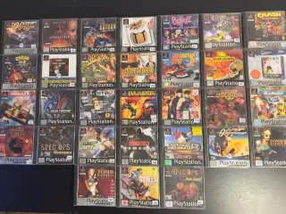 31 Stk Playstation 1 PS1 Spil. Se beskrivelsen 