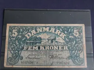 5 kroner fra 1943