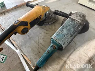 Vinkelsliber Falke og Bosch 2 styk