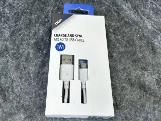 charge and sync micro to usb cable