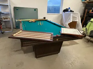 Grindsted & Morck’s Billard bord med tilbehør grøn