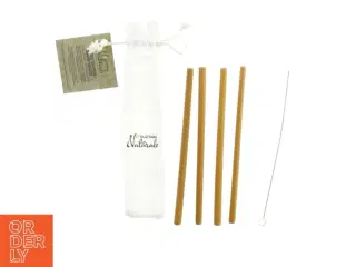 Bambus sugerør fra Naturals (str. 20 cm)