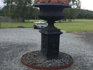 Støbejernskrukke