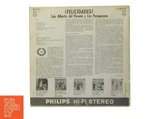 Luis Alberto del Paran&#225; y Los Paraguayos - Felicidades LP fra Philips