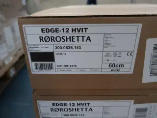 Emhætte RØROSHETTA EDGE-12 HVIT