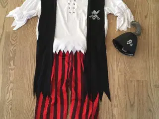 Pirat kostume