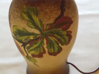 Keramik bordlampe fra 1941 