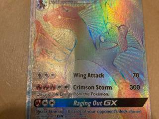 Pokemon kort Charizard gx