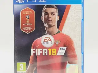 ⭐️- PS4: FIFA 18 - Russia World Cup 2018 (SJÆLDEN)