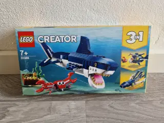 LEGO Creator, 31088 3-i-1 Byggesæt Haj og Havdyr