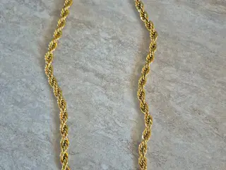 8mm goldfilled rope chain