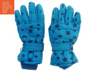 Børne vinterhandsker med stjernemønster (str. 110-122 )