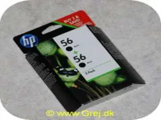 HP Blæk Patron - 56 - Twin Pack