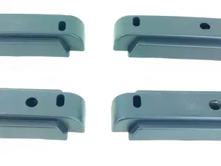 Plast beskyttelses dæksler 4stk for sikkerhedslåse for Bulldog PM240 2 søjlet lift  (reservedel)