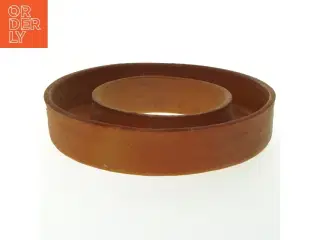 Terracotta Lysestage (str. 24x5 cm)