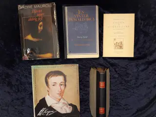 5 Chopin / Georges Sand Bøger