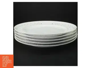Sæt af porcelæns tallerkener (str. Ø. 27,5 cm)