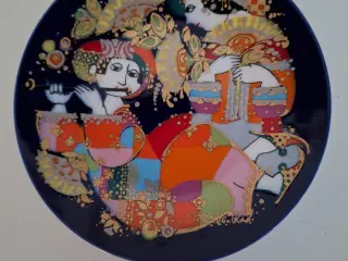 Platte Bjørn Wiinblad fra Rosenthal. 