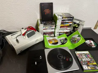 Xbox 360 pakke med 35 spil