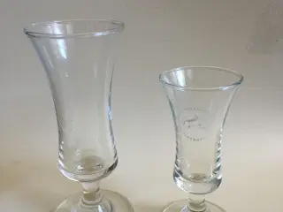 Glas, Likør & stor og lille snaps samlet 14 kr