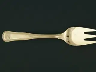 Dobbeltriflet Cohr Stegegaffel, 21 cm.