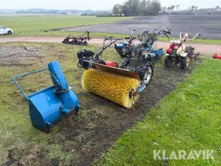 Samlet lot med redskabsbærer