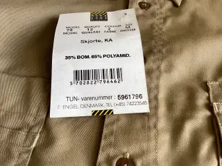 Ny kaki farvet arbejds skjorte