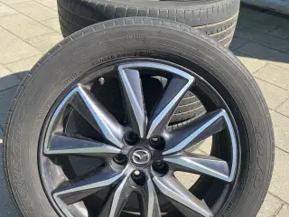 Originale alufælge til Mazda CX 5 med vinterdæk