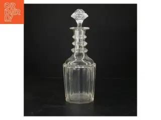 Dekorativ glaskaraffel (str. 31 cm)