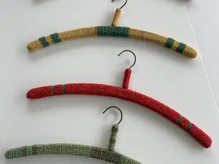 Retro strikkede bøjler - gamle - flotte farver