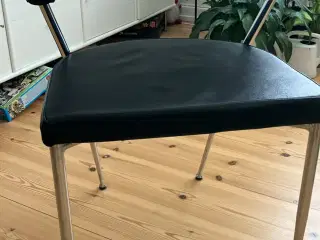 Spisebordstole i læder