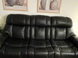 2 læder sofaer