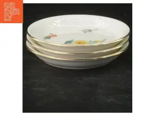 B&G saksisk blomst assietter (str. Ø 10 cm)