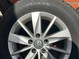Originale vw fælge med nye dæk