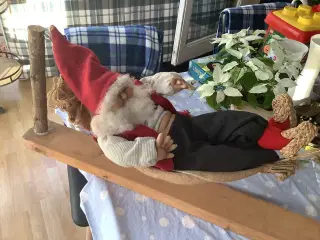 Julemand i hængekøje