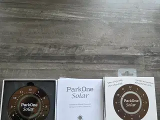 Parkone solar p-skive helt ny