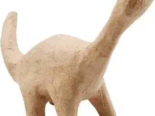 Håndlavet Papmaché Dinosaur - 12,5 cm Dekoration