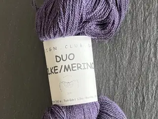 Fint uldgarn DUO silke/merino