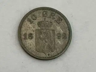 10 Øre 1892 Norge
