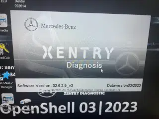 Mercedes star tester 