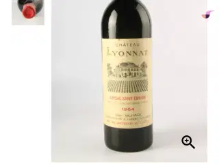 Til vin entusiasten - Ældre vin fra 1964 sælges 