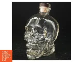 Glaskraniumflaske fra Crystal Head (str. 13 x 10 x 18 cm)