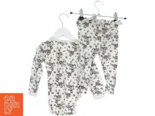 Baby bodystocking og leggings sæt fra Kids Up (str. 80)
